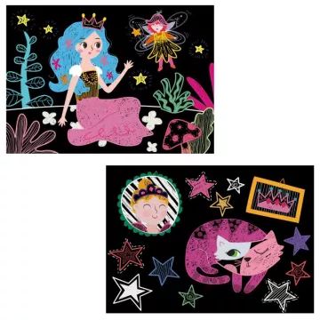 Prihodnost: Mini gravirana kartica - princese - .slika