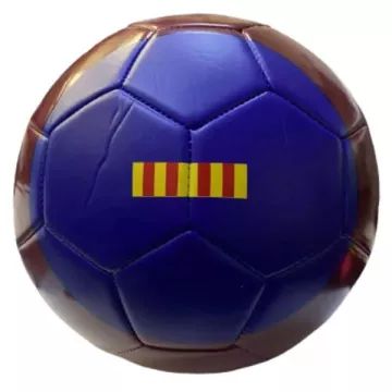 FC Barcelona: Futbalová lopta s logom - matná, veľkosť 5 - .Obrázok