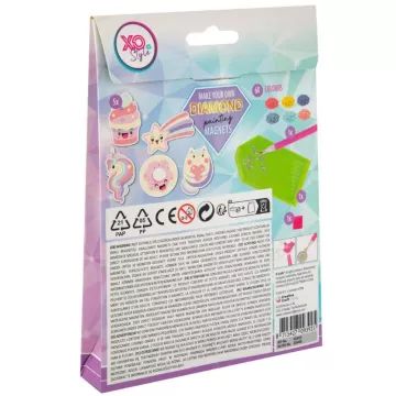 Ustvarite svoje magnete za hladilnik s slikami z diamanti – Samorogi - .slika