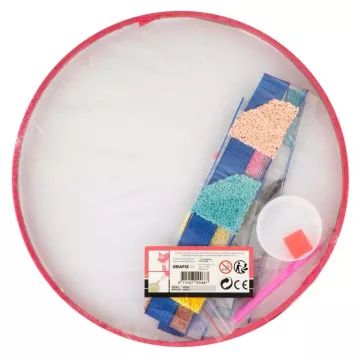 Grafix: Sada mandaly z korálok - 30 cm, 2 druhy - .Obrázok