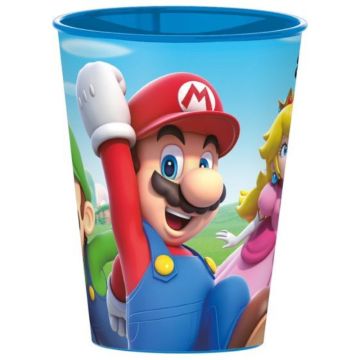 Super Mario: Eco műanyag pohár - 260 ml