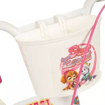 Toimsa: Paw Patrol kinderfiets – 12 inch, wit-roze - .afbeelding