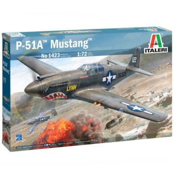ITALERI 1484 P-51D Mustang Aces, Modèle - Militaire - Échelle 1:72 - Armée de l