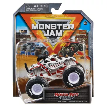 Monster Jam: 29. széria - Monster Mutt Dalmatian kisautó, 1:64