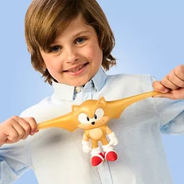Goo Jit Zu: Gylden Sonic-figur - .billede