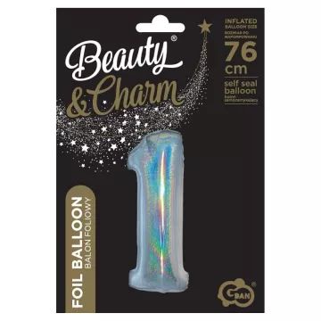 Lepota & Čar: Balon iz folije, 76 cm - 1 - .slika
