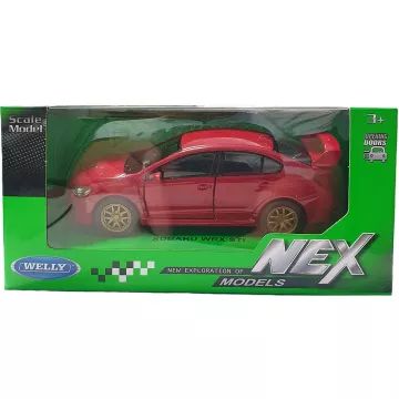 Metalen Welly speelgoedauto: Subaru WRX STI 1:34 - .afbeelding