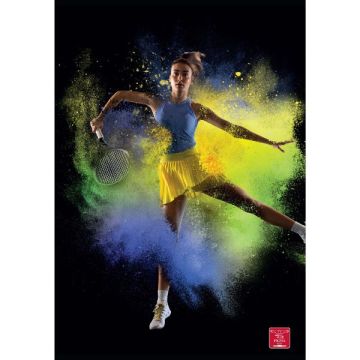 Pigna: Libreta cuadriculada Ready for Sport, A4 - variedad de estilos - .imagen