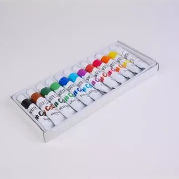 COOL by Victoria: komplet šarenih tempera - 12 komada - .slika