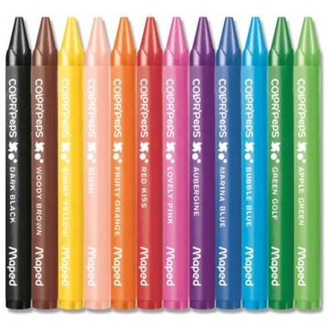 Maped: Color Peps voskovky - sada 12 ks - .obrázek