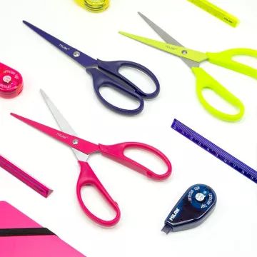 Milan: Tesoura de ponta fina, 17 cm - rosa - .Imagem