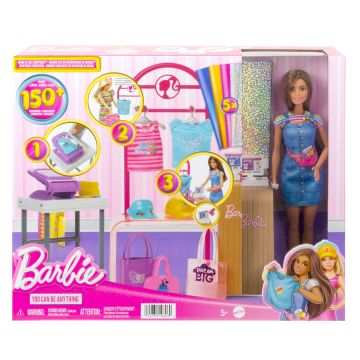Barbie: Ruhatervező játékszett