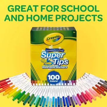 Crayola: SuperTips zestaw zmywalnych markerów - 100 sztuk - .zdjęcie 