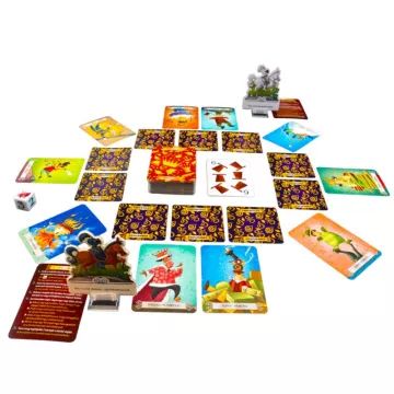 Schlummernde Prinzessinnen 2: Baiser-Geplänkel Brettspiel - auf Ungarisch - . bild aus