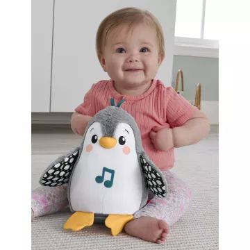 Fisher-Price: Egyensúlyozó pingvin plüssfigura - . kép