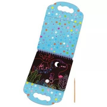 Tookyland: krasplaat tekeningset - dinosaurussen - .afbeelding