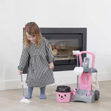Deluxe Hetty takarítókocsi - rózsaszín - . kép