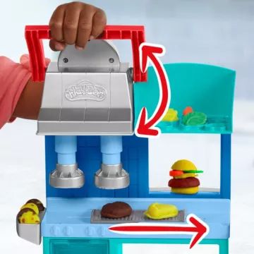 Play-Doh: Gyorsbüfé gyurmaszett - . kép