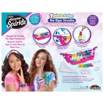 Shimmer 'n Sparkle sæt til at lave tørklædedesign - .billede