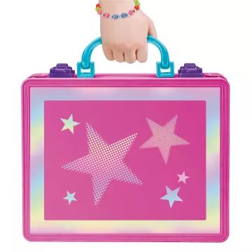Shimmer 'n Sparkle: Szépségbőrönd tükörrel és világítással - . kép