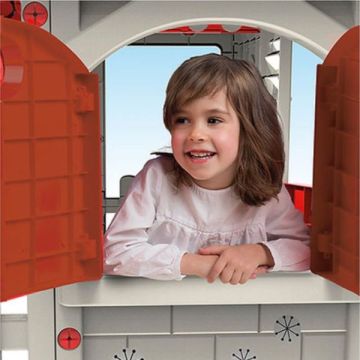 Barna tetős vidéki kunyhó - CSOMAGOLÁSSÉRÜLT - . kép