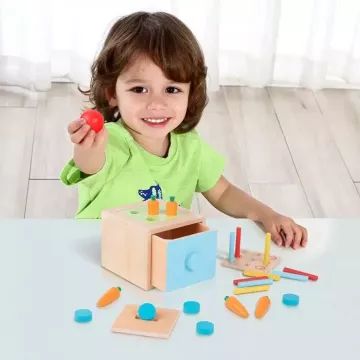 Tooky Toy: 4 в 1 развиваща кутия - . изображение