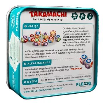 FlexIQ: Επιτραπέζιο παιχνίδι Takamachi στα ουγγρικά - .εικόνα