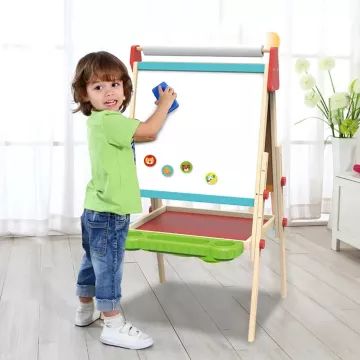 Tooky Toy: Луксозна двустранна дъска с място за съхранение - . изображение
