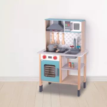 Tooky Toy : ensemble de jeu cuisine avec four à micro-ondes - .image