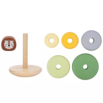 Tooky Toy: Montessori věž s motivem lva - .obrázek