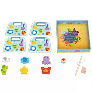 Tooky Toy: magnetinis žvejybos lavinamasis žaidimas - .vaizdas