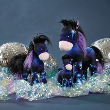 Nici: Csillagvirág álló póni plüssfigura - 16 cm - . kép