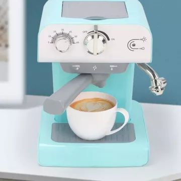 Mini caffettiera con funzione vapore - 26,5, turchese - .immagine
