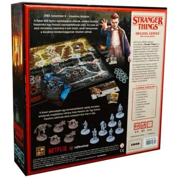 Stranger Things: desková hra v maďarském jazyce - .obrázek