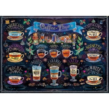 Trefl: Kávéidő puzzle - 500 darabos - . kép
