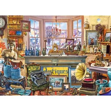 Trefl Puzzle Wood Craft anticvitate - puzzle 1000 piese, din lemn - .foto