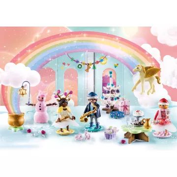 Playmobil: Karácsony a szivárvány alatt adventi kalendárium 71348 - . kép
