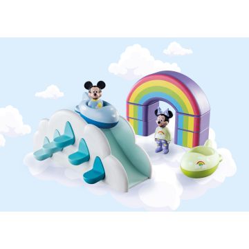 Playmobil 1.2.3: Disney - Mickey és Minnie felhő otthona 71319 - . kép