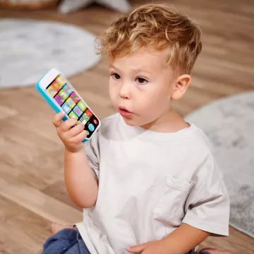 ABC: Smartphone met licht en geluid - .afbeelding