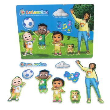 CoComelon: Rompecabezas de formas de madera - Diversión al aire libre - .imagen