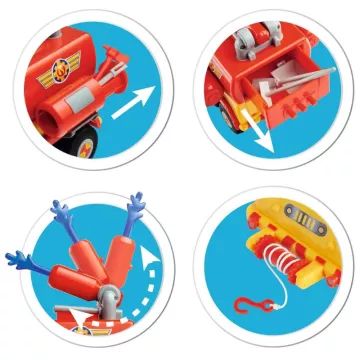 Päästeametnik Sam: tuletõrjeauto Veenus 2.0 Penny tegelasega - .pilt