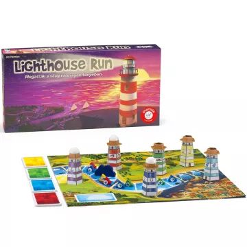 Lighthouse Run jeu de société en hongrois. - .image
