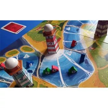 Lighthouse Run družabna igra v madžarskem jeziku - .slika