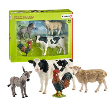 Schleich : Coffret de départ Animaux de la Ferme 42385 - .image