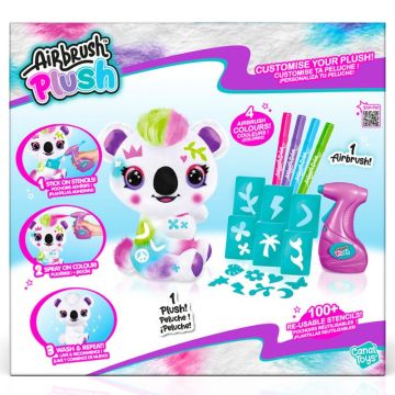 Airbrush Plush: Style 4 Ever koala care se poate colora - .foto