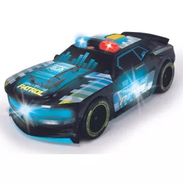 Dickie: Carro de patrulha com luzes e som - 20 cm - .Imagem