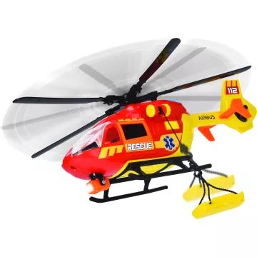 Dickie: Helicóptero de Resgate com luzes e som - 36 cm - .Imagem
