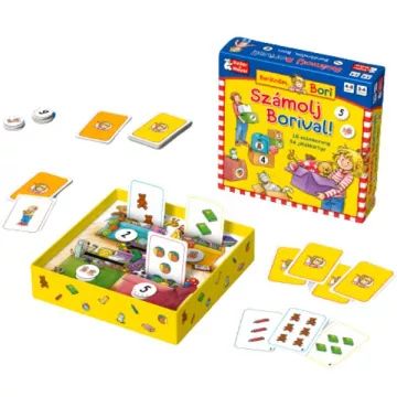 Reken mee met Bori! bordspel - in het Hongaars - .afbeelding
