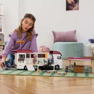 Schleich: Žirgų klubas arklinių transporto priemonė 42619 - .vaizdas