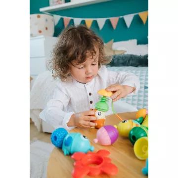 Lalaboom: Montessori-spel voor baby's, kleurrijke vruchten - 24 stuks - .afbeelding